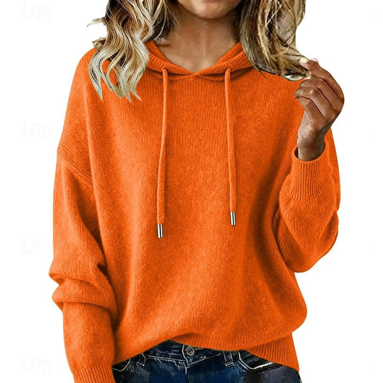 Sarah - Stijlvolle Oversized Gebreide Hoodie
