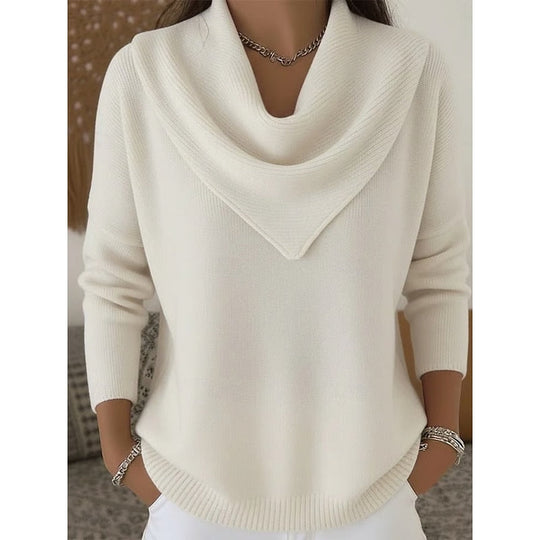 Rebecca - Elegante Oversized Gebreide Coltrui