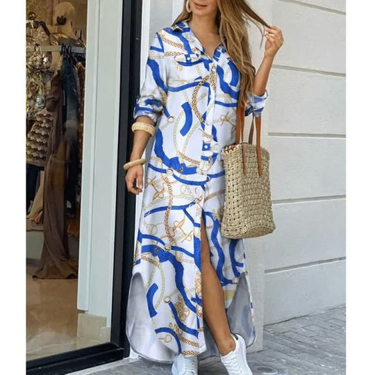 Ingrid - Trendy Maxi Jurk