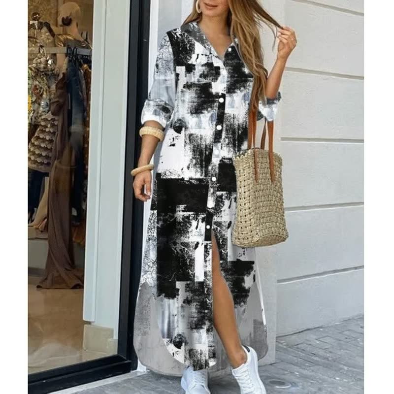 Ingrid - Trendy Maxi Jurk