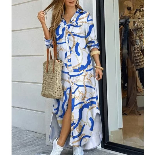 Ingrid - Trendy Maxi Jurk