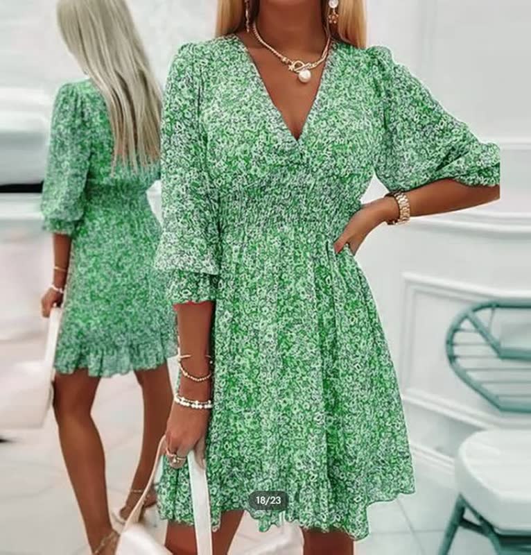Chantal - Flatterende Zomerjurk