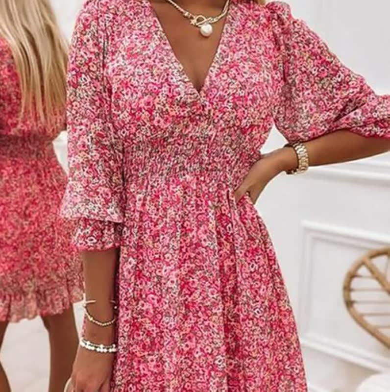 Chantal - Flatterende Zomerjurk