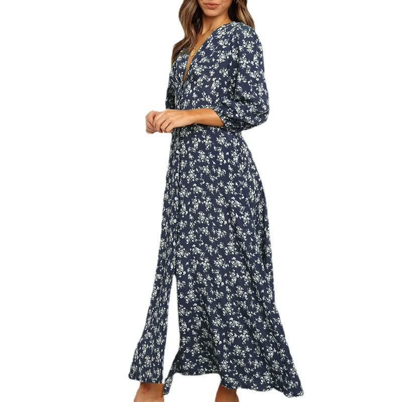 Nathalie - Elegante Maxi Jurk