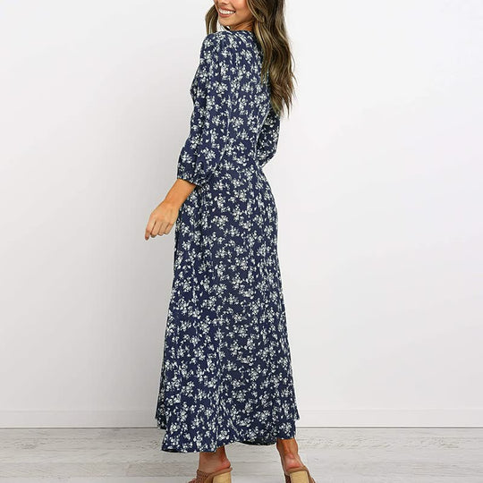 Nathalie - Elegante Maxi Jurk