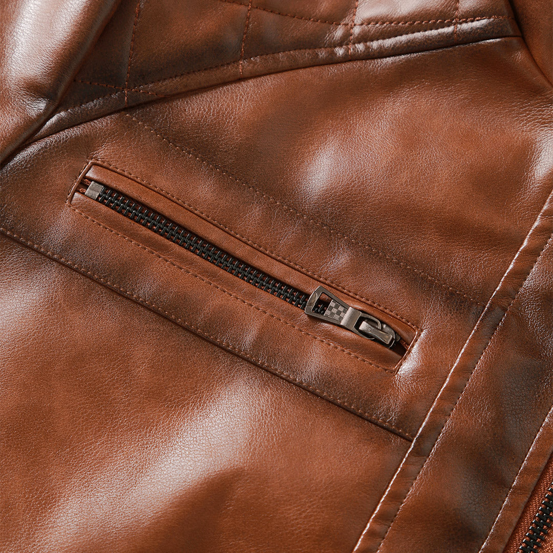 Elliot - Klassieke Vintage Leren Jas
