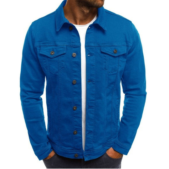 Fernando - Casual Denim Jack Heren