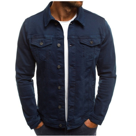 Fernando - Casual Denim Jack Heren