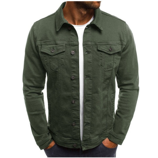 Fernando - Casual Denim Jack Heren