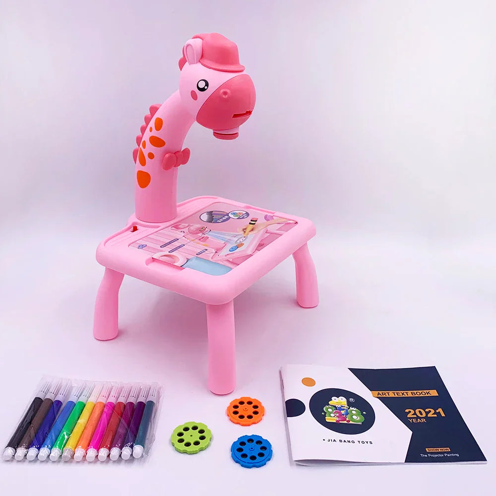 Dino Table™ | Creatief Dinosaurus Tekenbord (Inc. GRATIS 12-delige tekenset t.w.v. €15!)