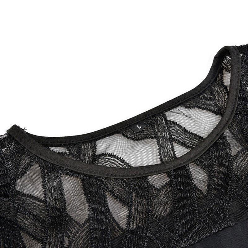 Eline | Chiffon Jurk Dames Grote Maten