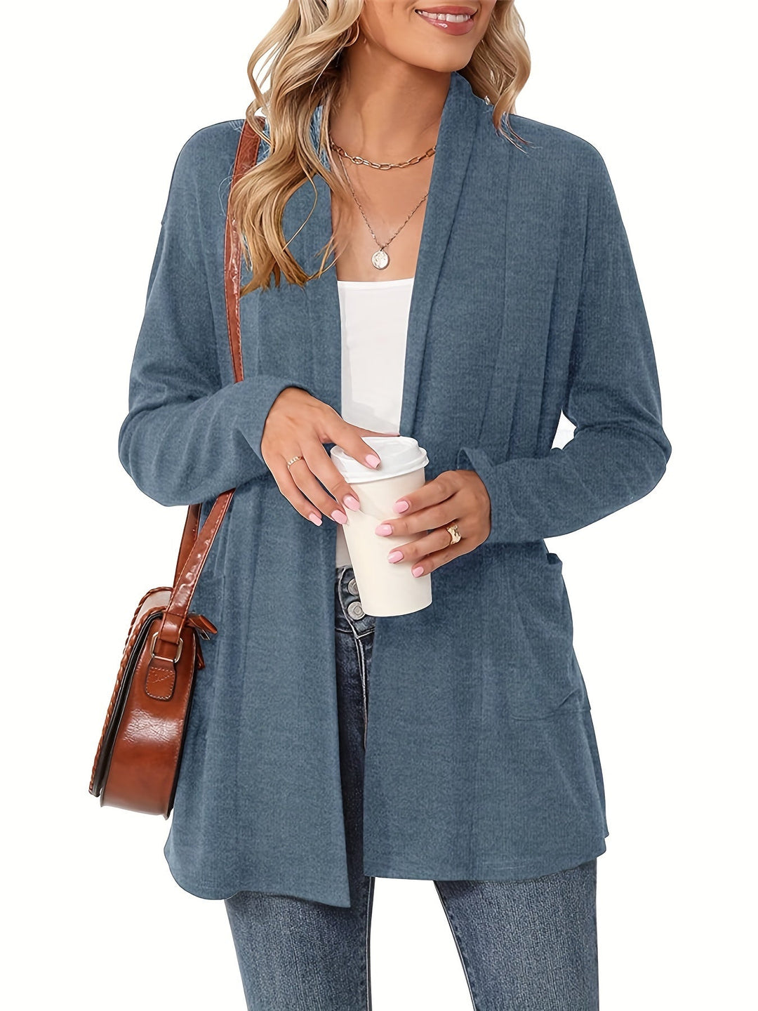 Louise - Stijlvol Oversized Gebreid Vest