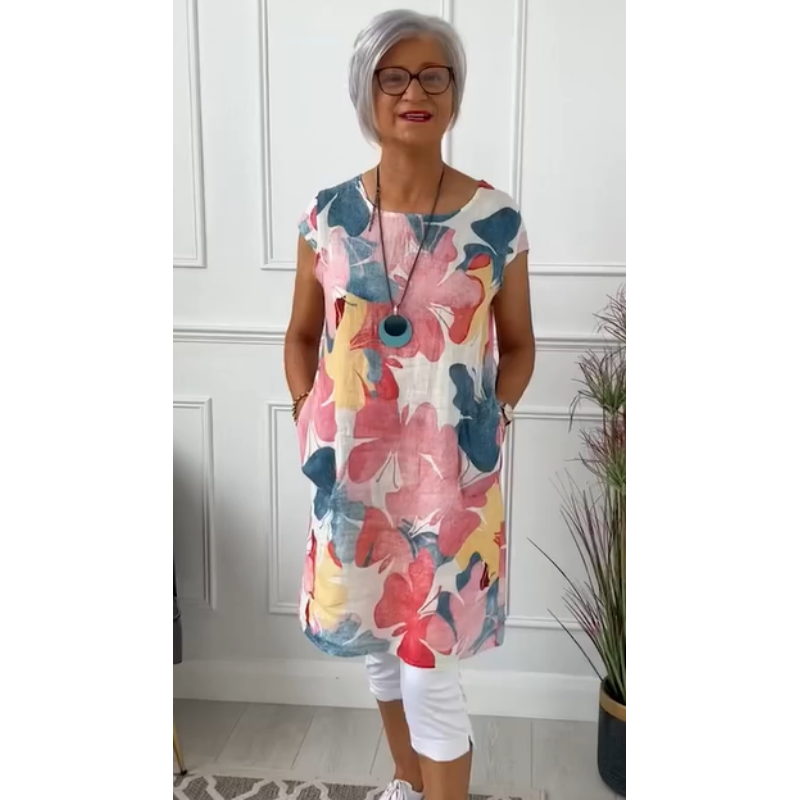 Tuniek Jurk Dames Met Print - Maud