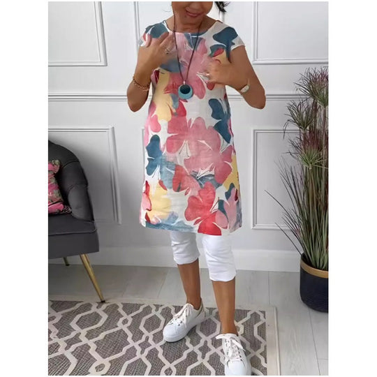 Tuniek Jurk Dames Met Print - Maud