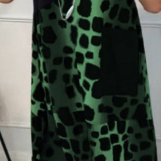 Casual Jurk Met Print Dames - Robin