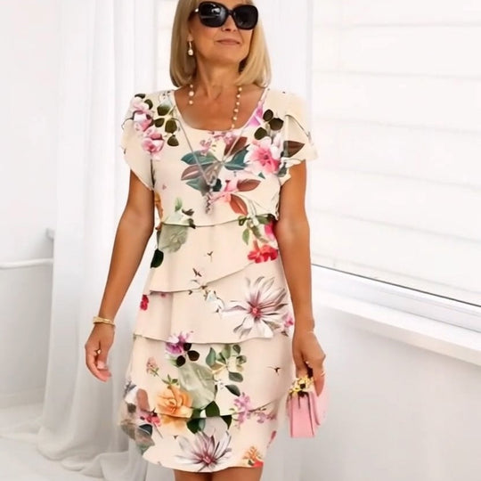 Lagenjurk Dames Met Bloemenprint - Aria
