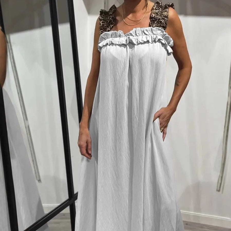 Sabrina - Elegante Mouwloze Maxi Jurk