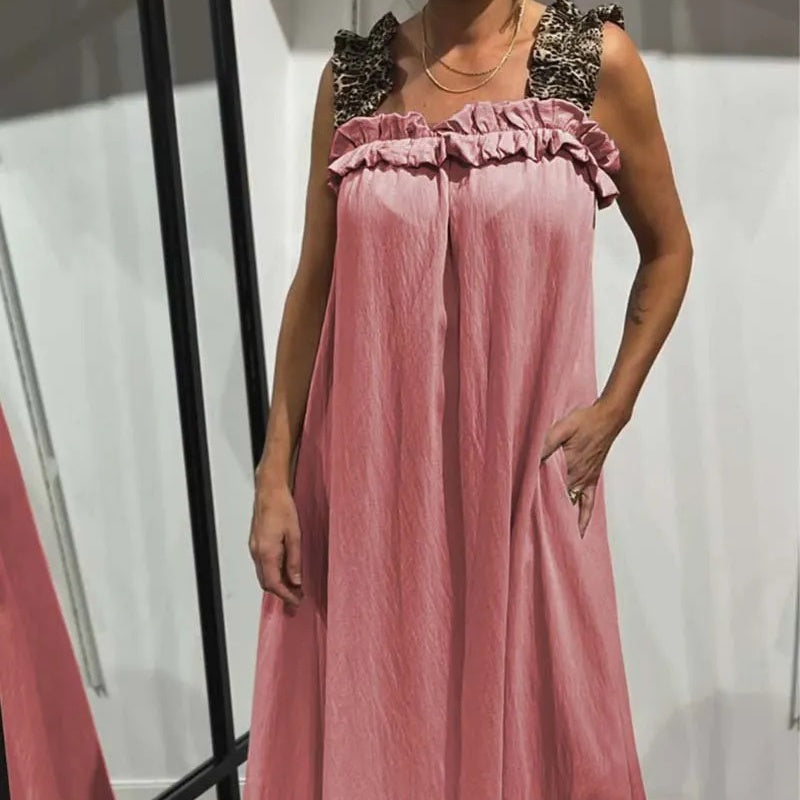Sabrina - Elegante Mouwloze Maxi Jurk