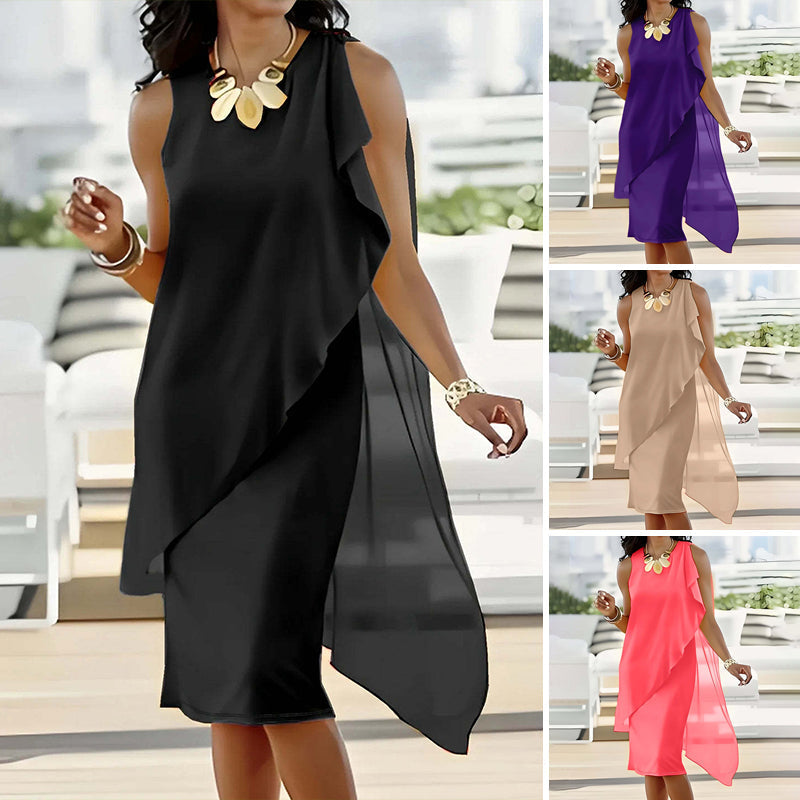 Naomi | Zomer Jurk Dames Mouwloos