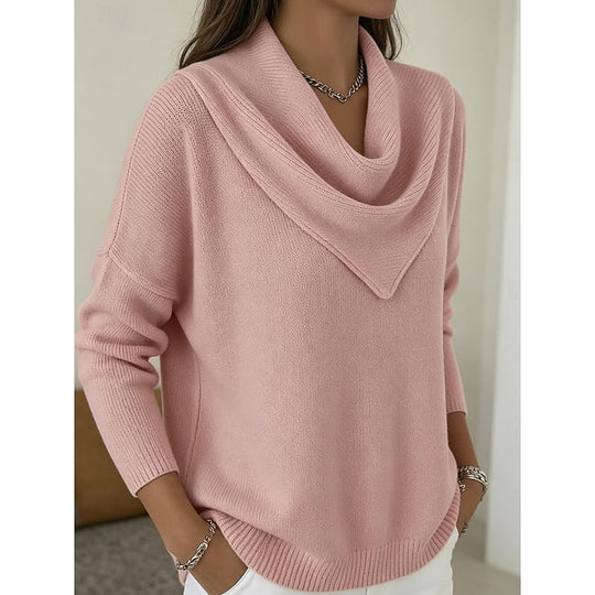 Rebecca - Elegante Oversized Gebreide Coltrui