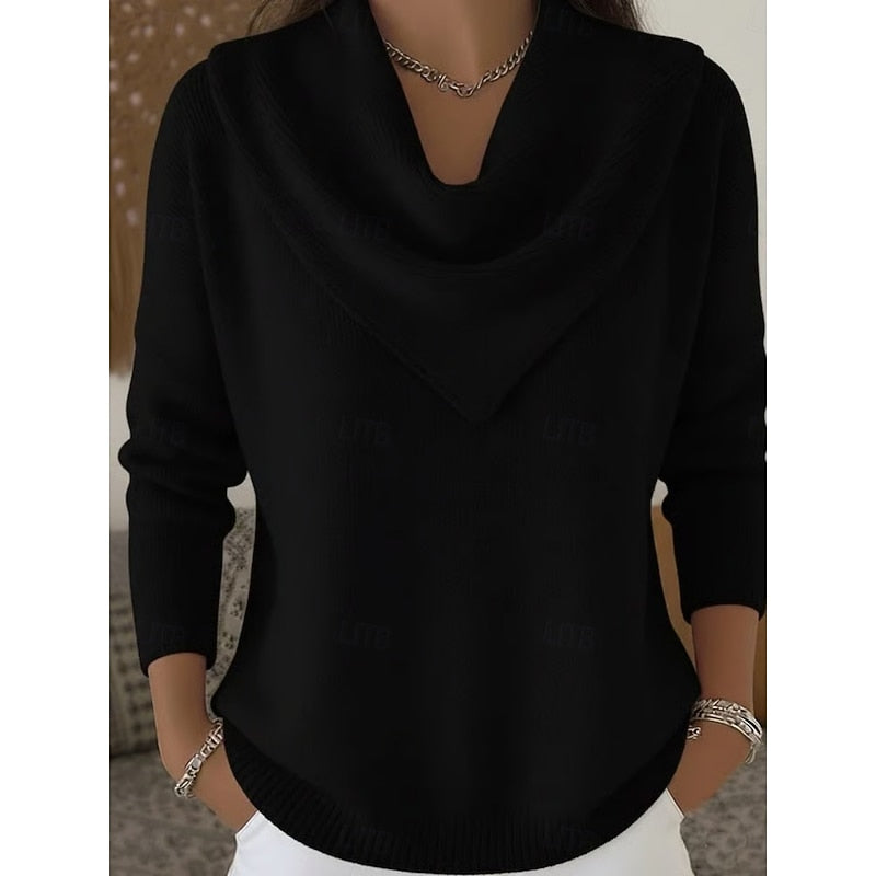 Rebecca - Elegante Oversized Gebreide Coltrui