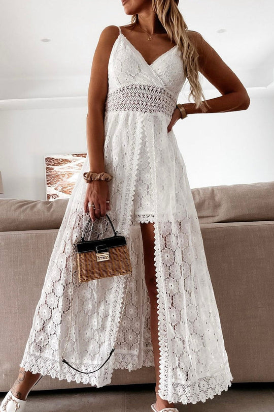 Indira - Stijlvolle Boho Maxi Jurk Met Print Dames