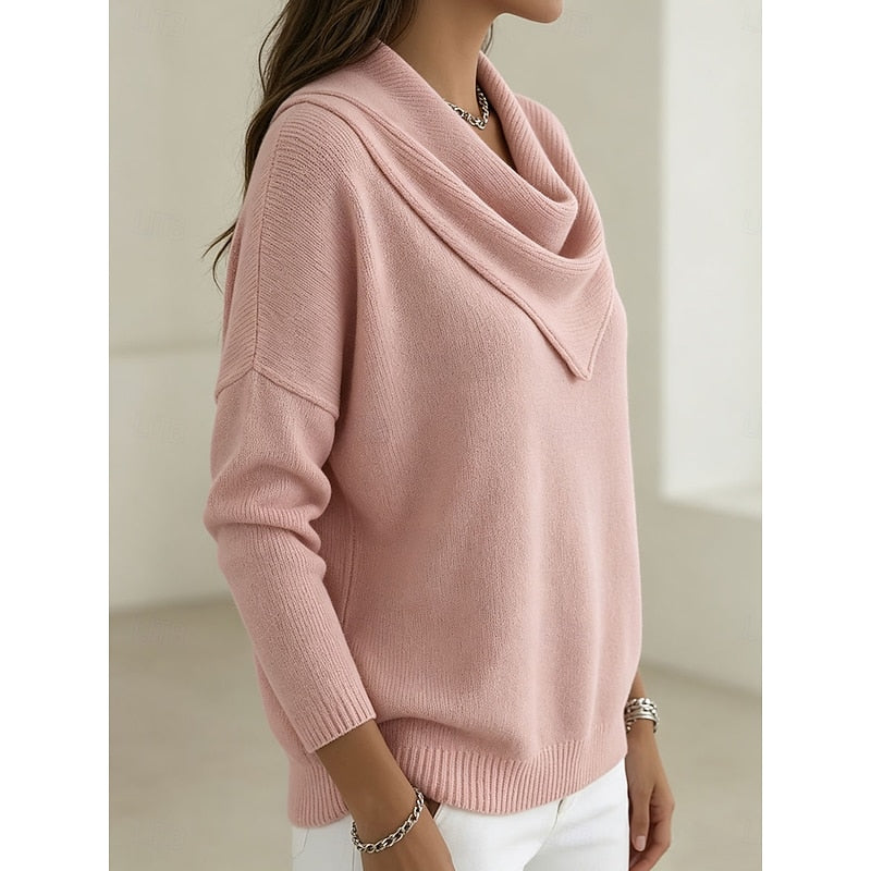 Rebecca - Elegante Oversized Gebreide Coltrui