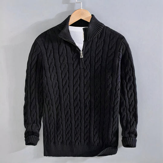 Heren Gebreide Trui Warm Chic Comfortabel Tijdloos