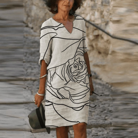 Monique - Comfortabele Zomerjurk