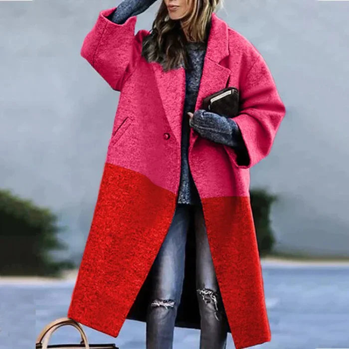 Zanda - Mantel wol chic dames