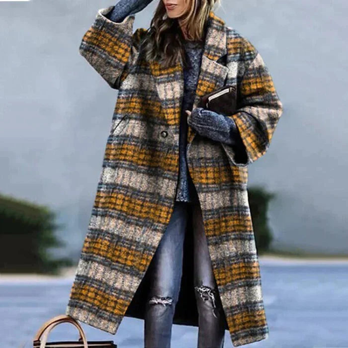 Zanda - Mantel wol chic dames