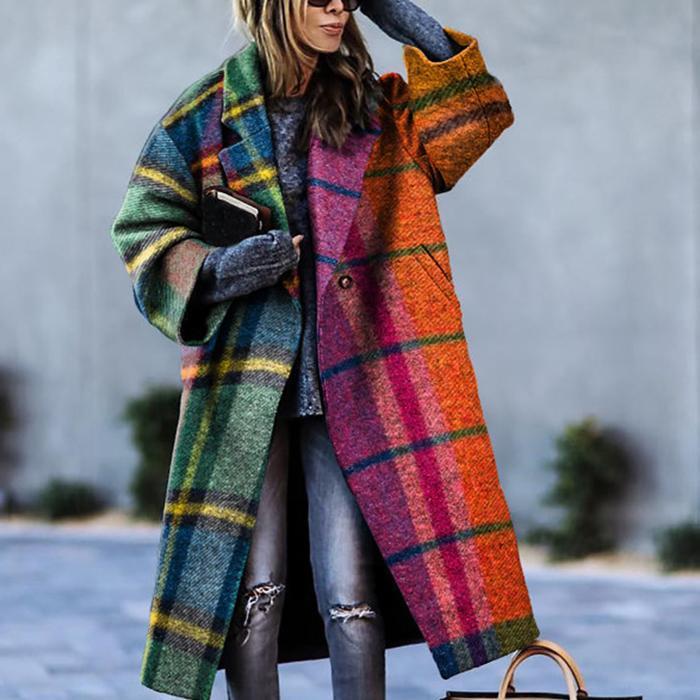 Zanda - Mantel wol chic dames