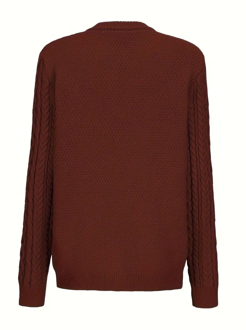 Amanda - Klassiek Kabelgebreid Knopen Vest