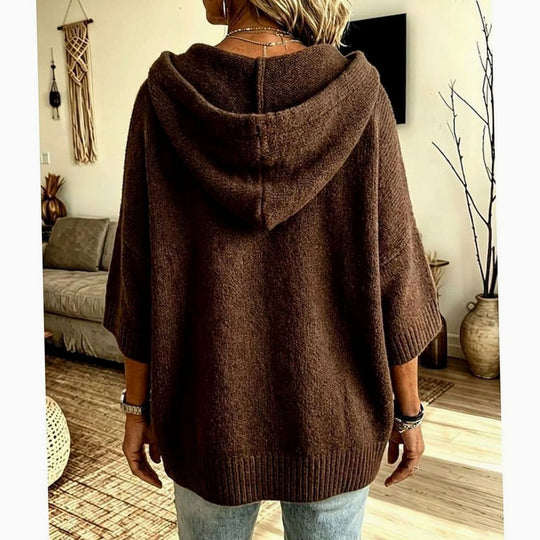 Joanne - Elegant Oversized Capuchon Vest