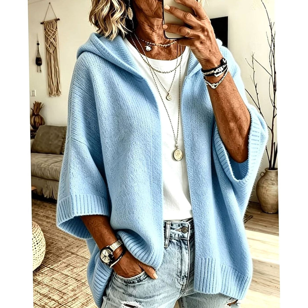 Joanne - Elegant Oversized Capuchon Vest