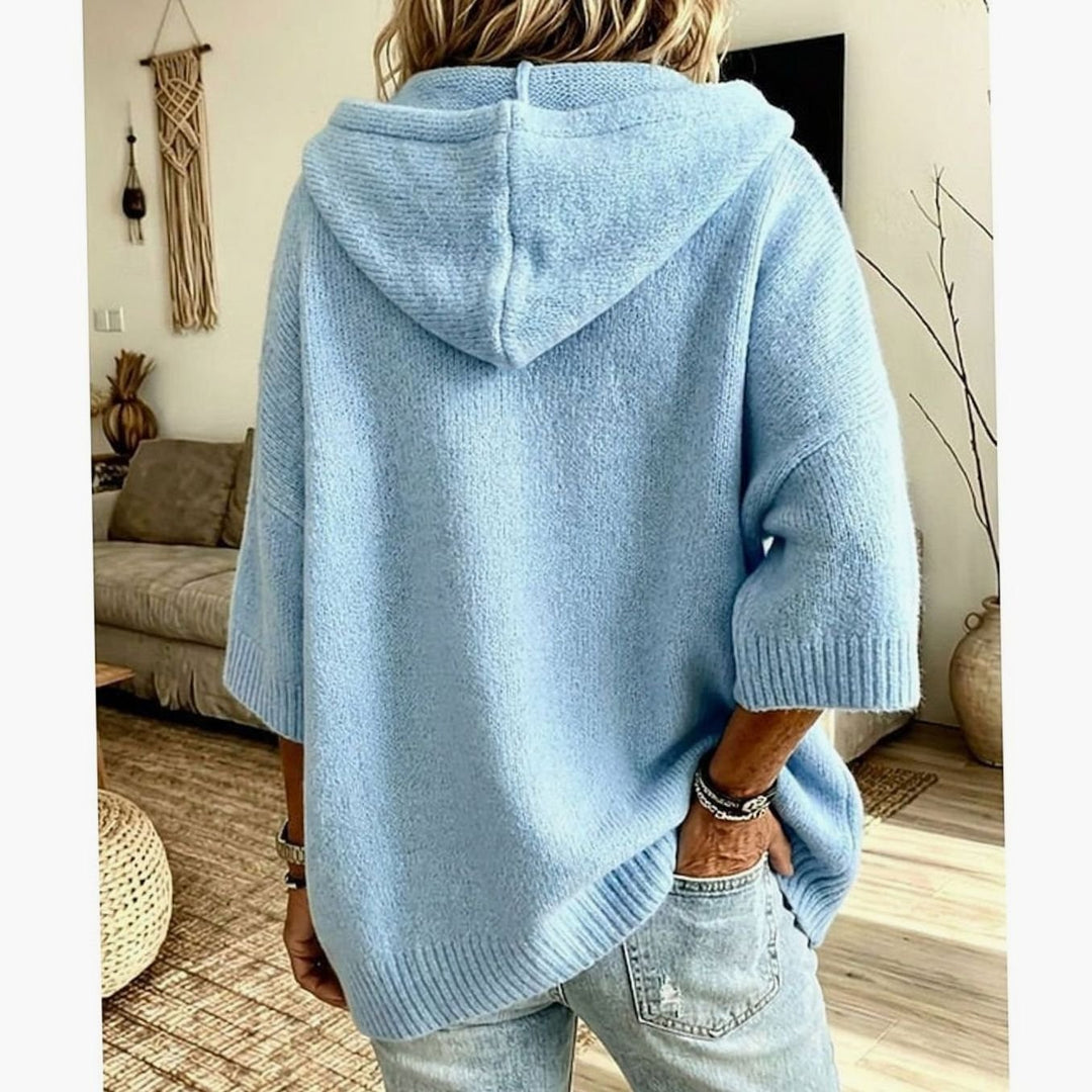 Joanne - Elegant Oversized Capuchon Vest