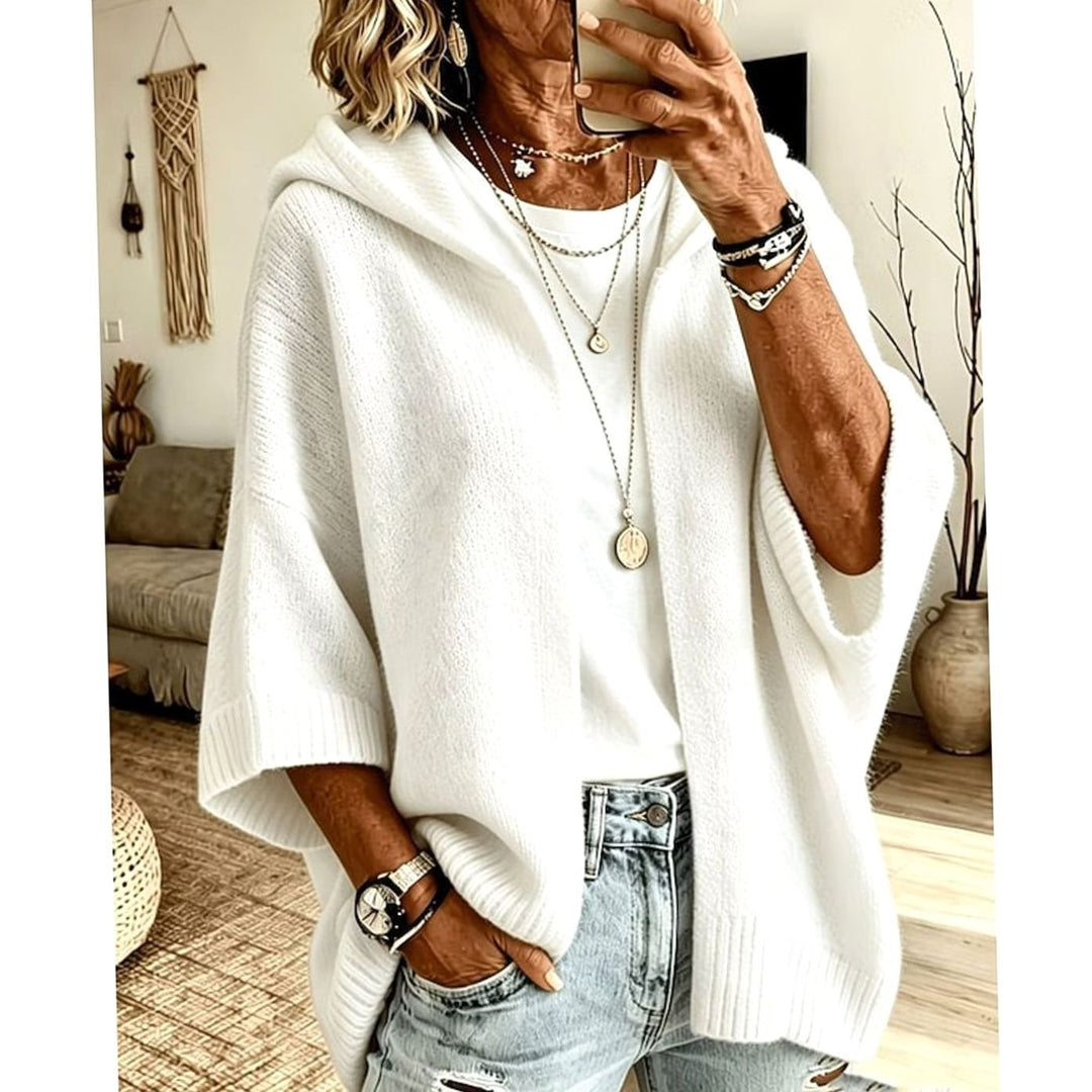 Joanne - Elegant Oversized Capuchon Vest