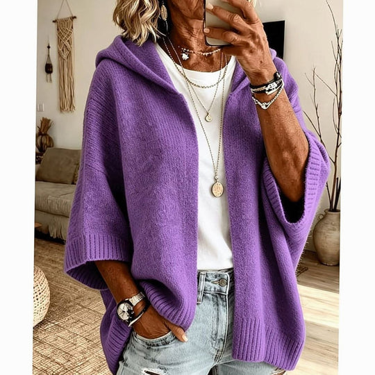 Joanne - Elegant Oversized Capuchon Vest