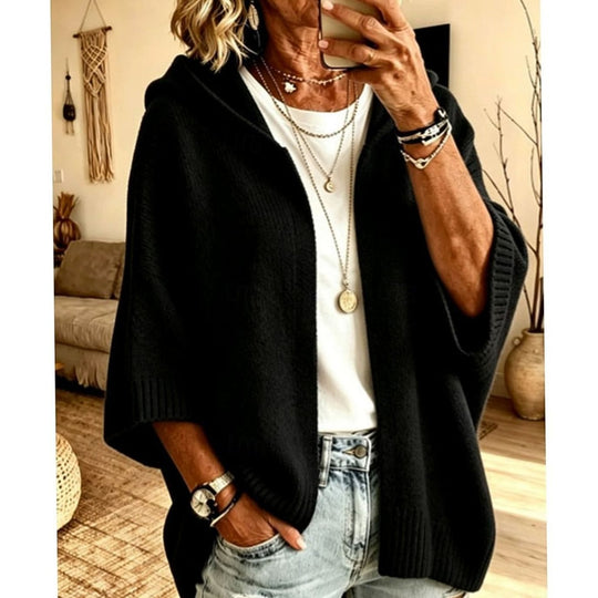 Joanne - Elegant Oversized Capuchon Vest