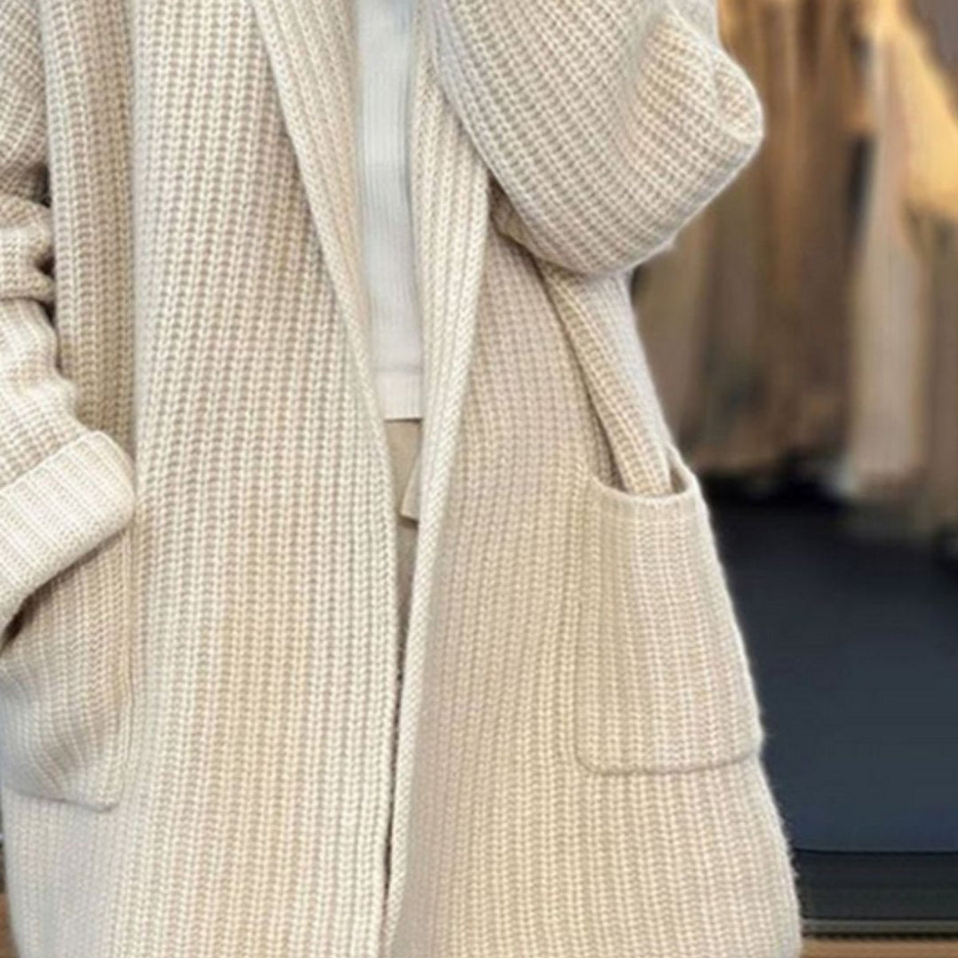 Marlies - Stijlvol Oversized Grofgebreid Vest