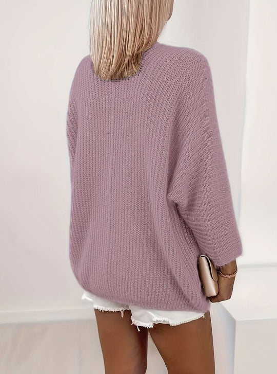 Deborah - Stijlvol Oversized Grofgebreid Vest