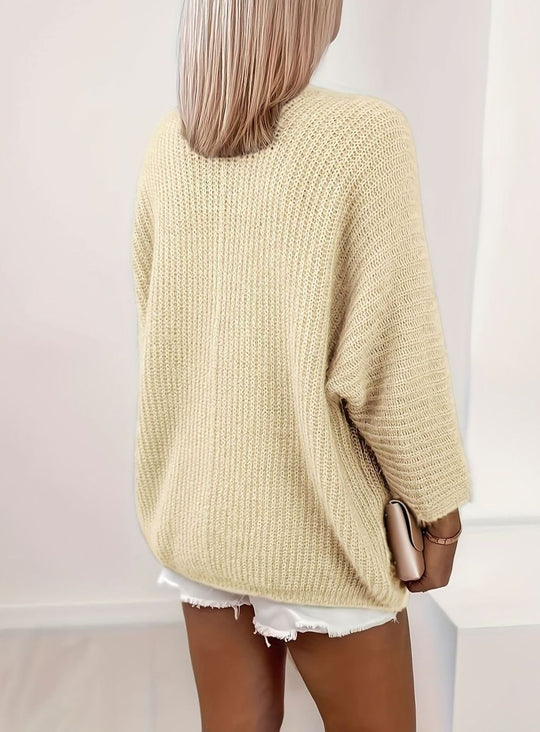 Deborah - Stijlvol Oversized Grofgebreid Vest