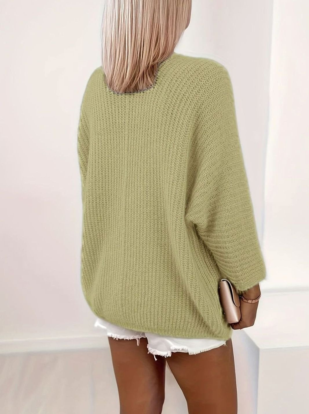 Deborah - Stijlvol Oversized Grofgebreid Vest
