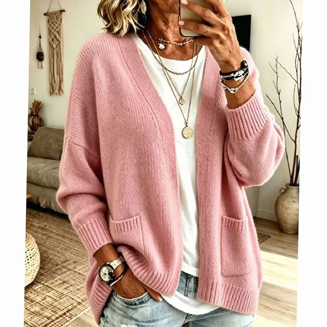 Fiona - Elegant Oversized Gebreid Vest