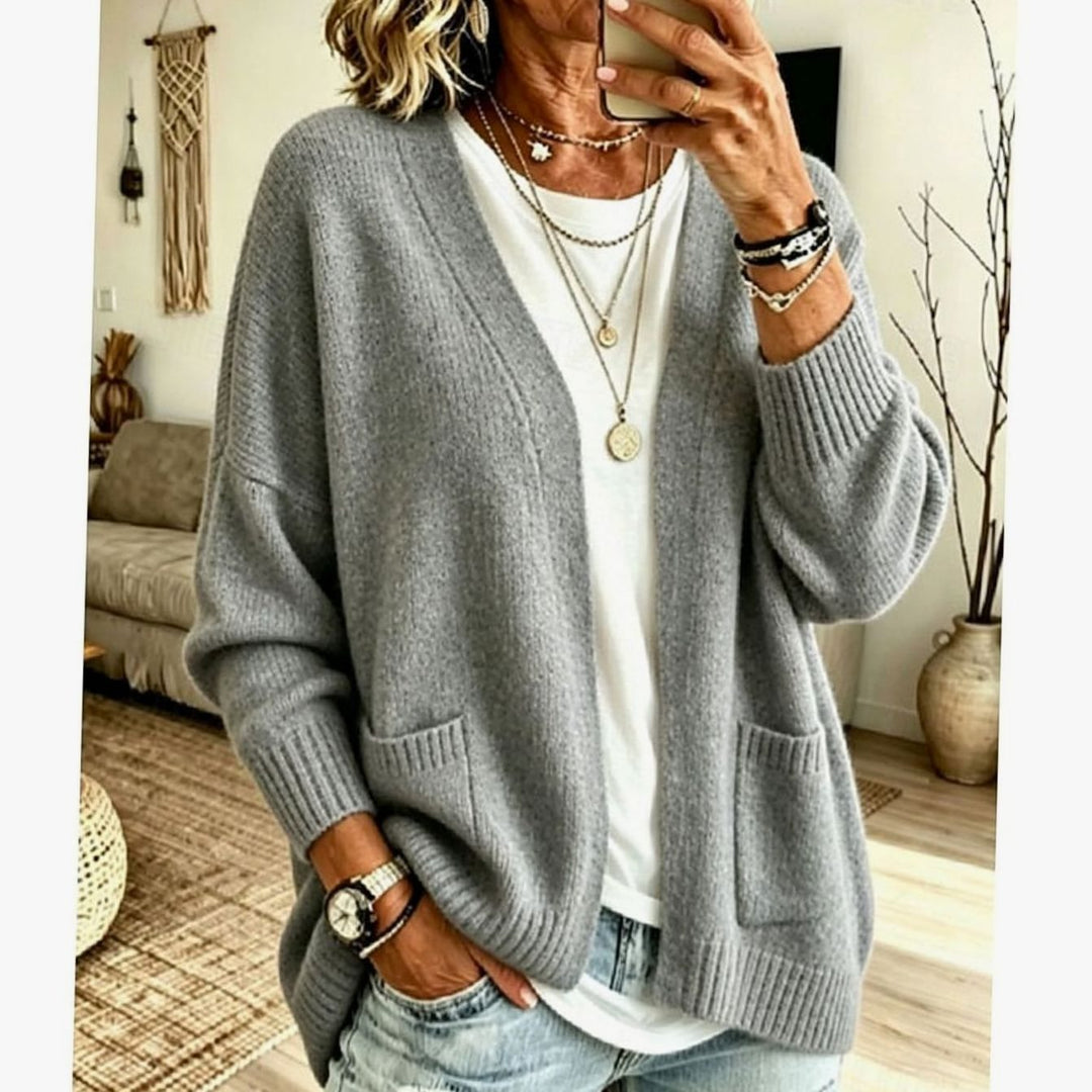 Fiona - Elegant Oversized Gebreid Vest