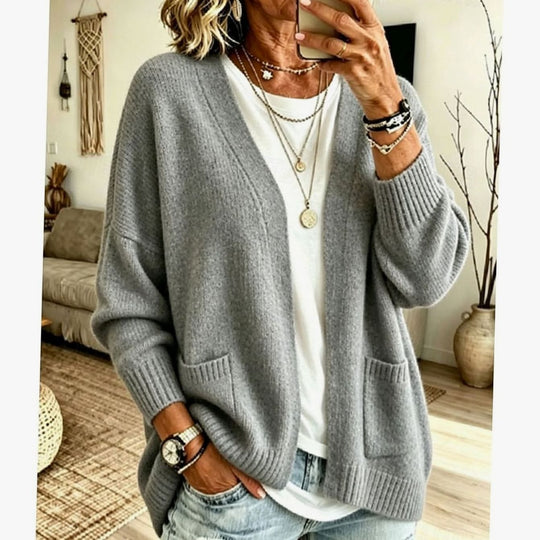 Fiona - Elegant Oversized Gebreid Vest