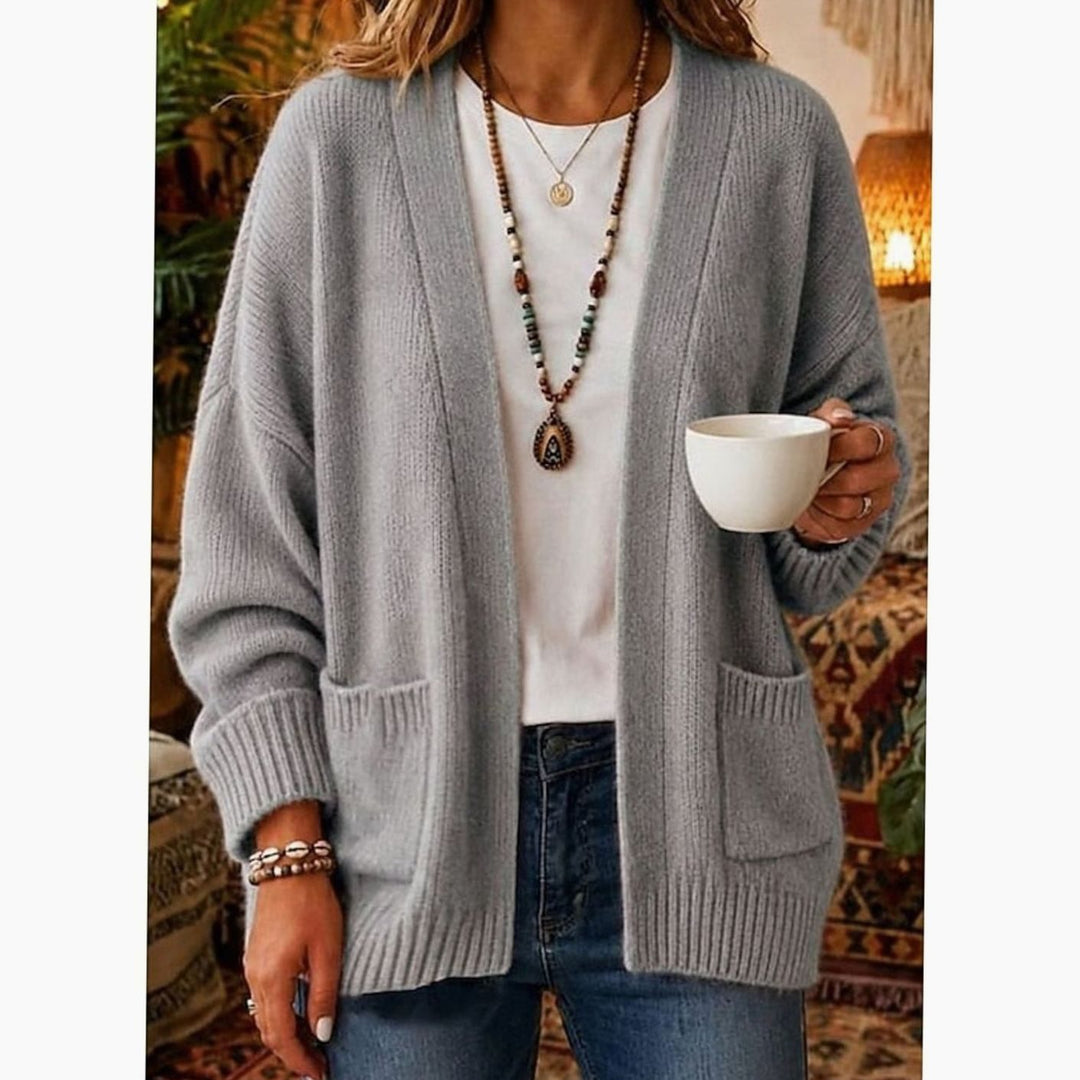 Andrea - Elegant Oversized Gebreid Vest