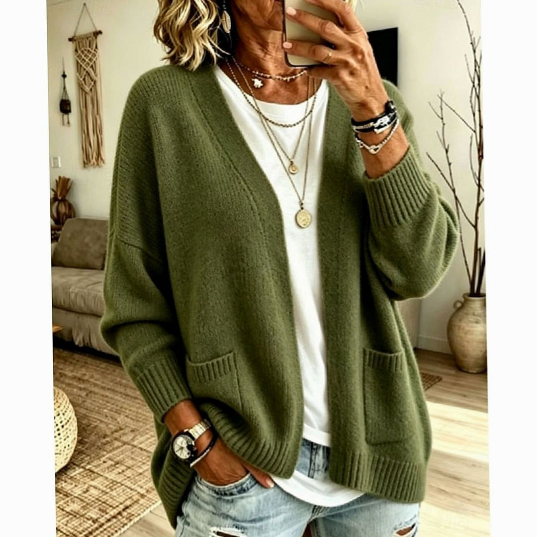 Fiona - Elegant Oversized Gebreid Vest