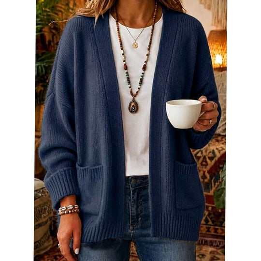 Andrea - Elegant Oversized Gebreid Vest