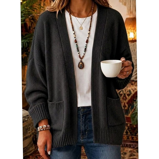 Andrea - Elegant Oversized Gebreid Vest